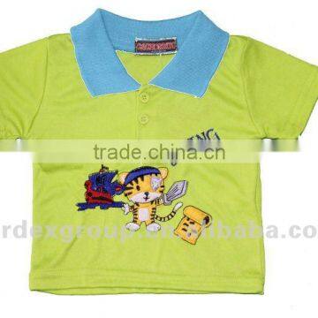 baby polo shirt 2012, knit baby polo shirt,baby wear 2012