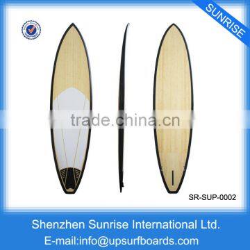 Stand Up Paddle Fiber Glass Bamboo Stand Up Paddle Boards For Sale