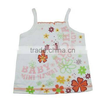 Baby Clothes , Cute 100% Cotton Jersey Top , Cartoon Printing T-shirt Little Girls photo-2