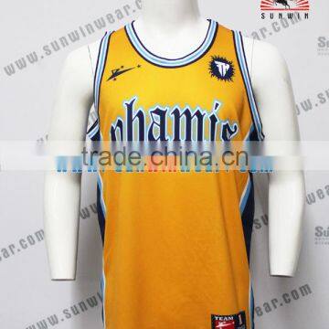 latest design polyester mesh sublimated printing basketball jerseys custom