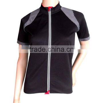 Top sale cheap dry fit sublimated short sleeve cycling jersey custom