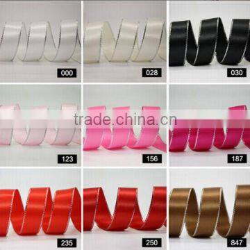 hi-ana ribbon 126 100% Polyester Material and Solid Color Pattern Silk Ribbon