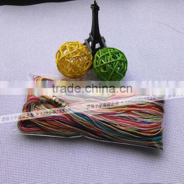 Cotton Floss Multi Colors 100% Cotton Royal Cotton Floss Christmas Diy Set 1.3m 26s DMC Color Manual Hand Rop Bracelets Thread photo-6