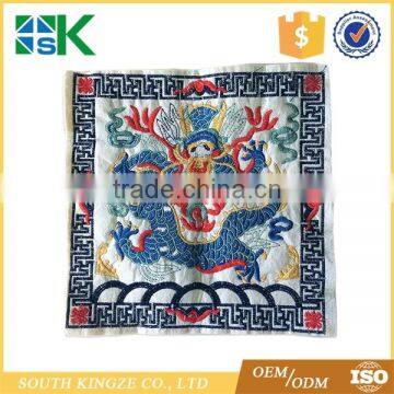 Fashion Dragon and Phoenix Carving Design Fabric Embroidery Craft Garment Accessories Clothes photo-5