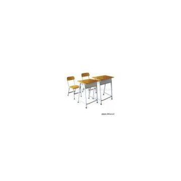 2 Seater Student Desk And Chair Set
