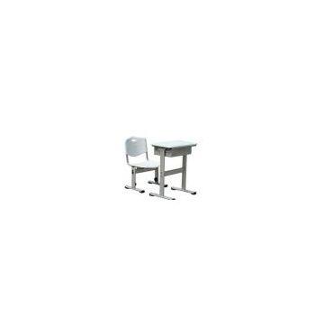 single desk and chair