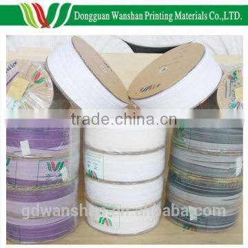 Colorful Custom Dyed Book Binding Polyester Fabric Textile Headband Roll Bulk photo-6