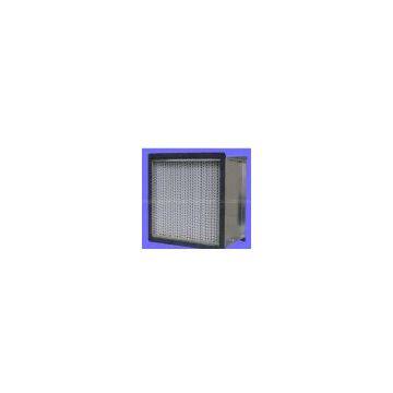 Deep-pleat HEPA filter