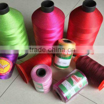 Good Elasticity Filament Dyed Polyester Thread Multi Color Fishing Line photo-4