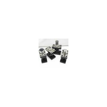Holder guide post sets with custom ball bearing or bushing