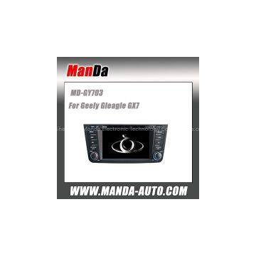 Manda 2 din car dvd for Geely Gleagle GX7 car dvd gps navigation in-dash head units multimedia system automobiles