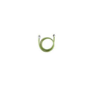 PVC green concave and convex shower hose