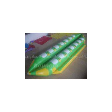 0.9mm PVC Inflatable Banana Boat  BB11 with Reinforced Strips