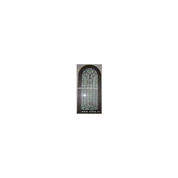 Wrought iron door