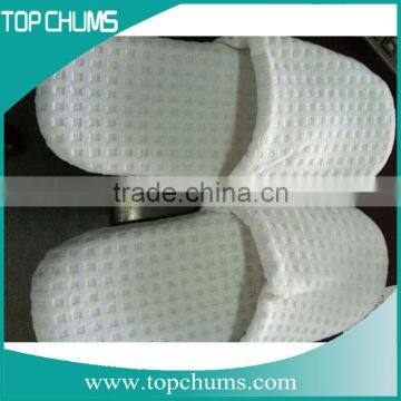 Waffle Disposable Hotel Slipper/Hotel Amenity Slipper with Embroidery Logo