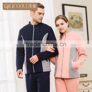 Wholesale Market Qianxiu Cheap Cotton Comfortable Winter Loungewear