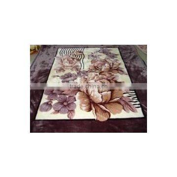 Wholesale 100%Microfiber Print Polar Fleece Blanket