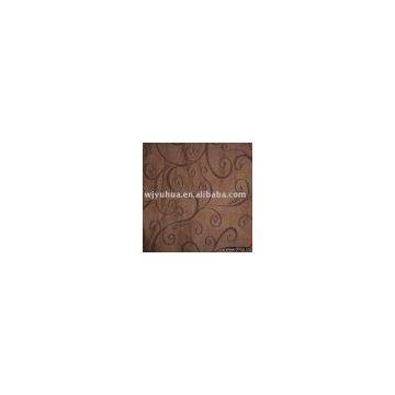 jacquard suede / polyester micro suede fabric