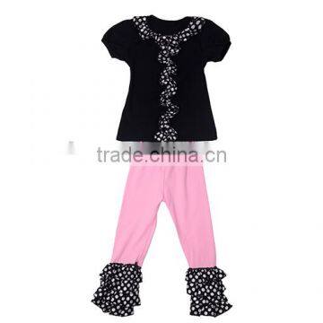 Christmas Hot Selling!! Girl Boutique Pajamas Baby Girls 2 Pcs Baby Gift Set photo-3