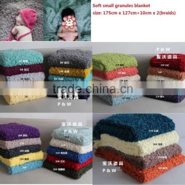 Baby Soft Small Granules Blanket Photo Props