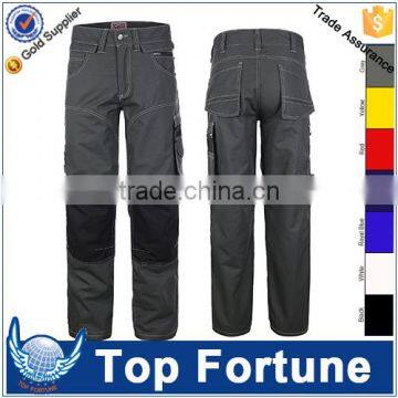 cotton ripstop pants manufacturer,safety workwear pants with kneepad,multi-pocketed work pants