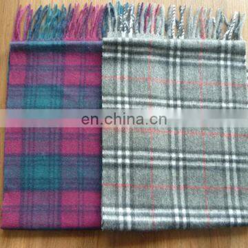 ROYAL MODERN TARTAN LUXURY CASHMERE SCARF photo-3
