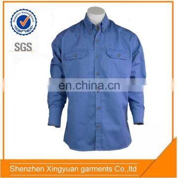 Wholesale Aramid Nomex III Fire Retardant Long Sleeve Shirts With Reflector photo-4
