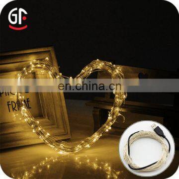 Holiday Decor White 33ft 10M LED Wireless Christmas Tree Lights