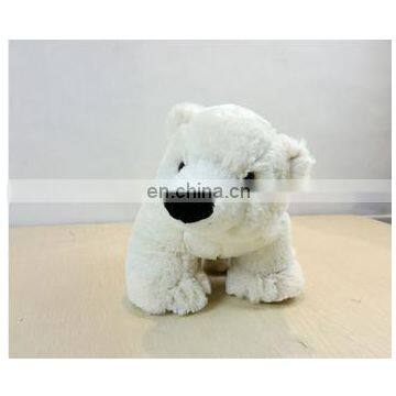 OEM new style white poalr bear lifelike plush toy for children