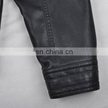 Mens Top Grade Fashion Soft Handsome Lastest Design Leather Jacket photo-6
