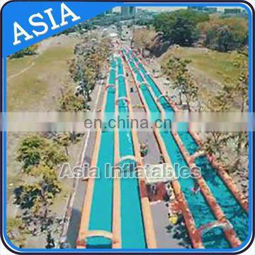 Slide the City, Inflatable Water Soap City Streets, Longer Inflatable Slide Slip