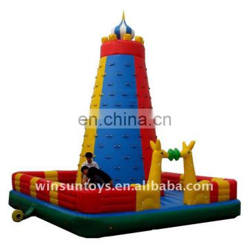 Inflatable Trampolines Climbing Wall