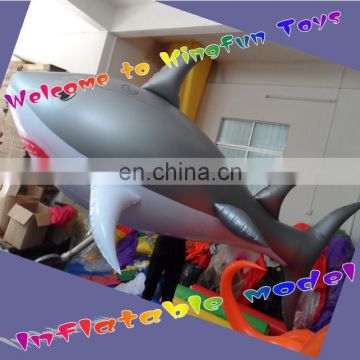 Customized outdoor helium air shark model