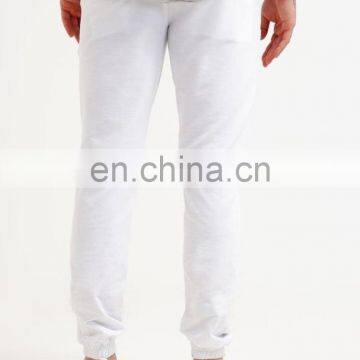 Custom Design Men Polyester Cotton White Ankle-length Tracksuit Buttoms Pants Wholesale photo-3