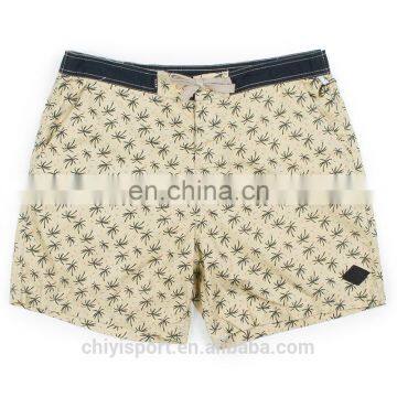 oem fashion top quality printed swimming trunks sexy mens beach shorts