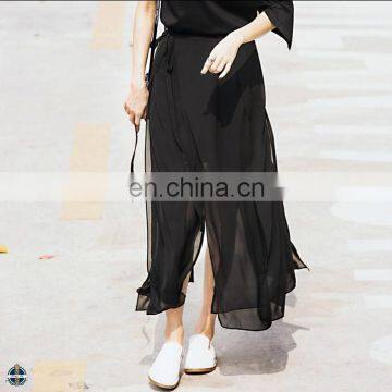 T-SK007 One Piece High Slit Hippie Wrap Women Skirt