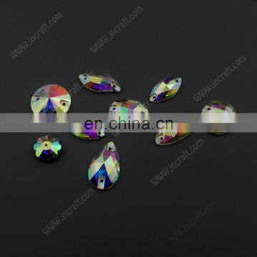 Crystal Glass AB Rhinestones crystal clothing beads