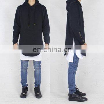 wholesale elongated hoodies - full sleeves elongated Hoodies