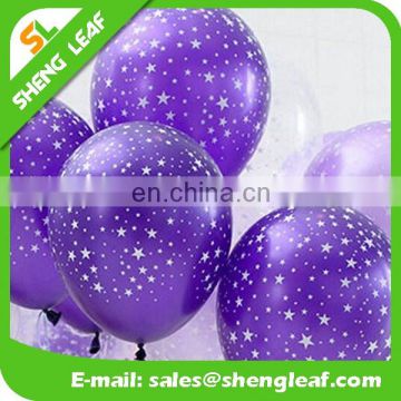 2017 bran-newPrinting latex balloon with little star wholesales latex free balloons