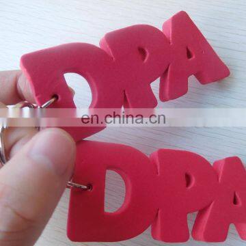 Custom Red Alphabet Letters Eva Foam Floating Key Ring for Sale photo-6