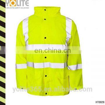 hot sales the best cheapest reflective waterproof safety jacket mens designer