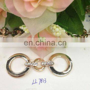 hot sell rhinestone metal garment accessories sew on neckline or pin on or nail on clothing bags or shoes