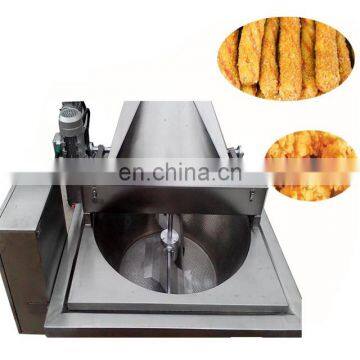 industrial electric round deep dryer /deep fryer temperature control