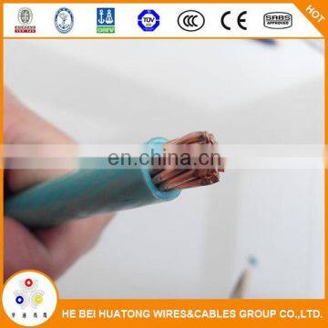 6AWG TW/THW/THW-2 Thermoplastic-insulate Wire and Cable
