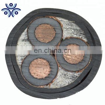 Factory hot hell Copper conductor XLPE insulated with armored power cable 25mm2 33KV