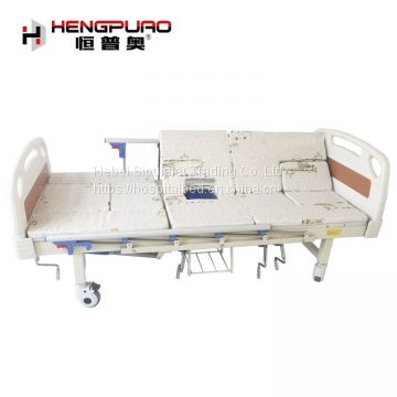 medical furniture suppliers home nursing elderly nursing bed with toilet