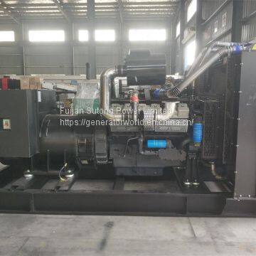 560kW SDEC Diesel Engine Generator With 1250A Change-Over Switch for Building Back-up Power Supply