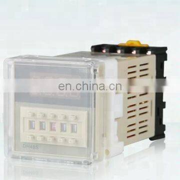 DH48S-2Z Digital Time Relay High Precision AC220VDC24V12V Timer With Base photo-5
