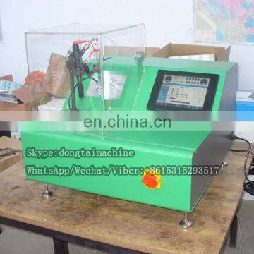 EPS200 Common rail injector test bench compter shows delivery oil with all common rail date inside