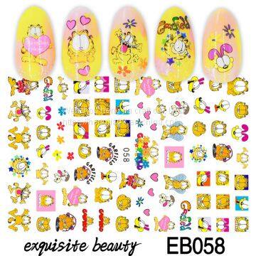 Cartoon Decoration Party Supplies 2d Nail Sticker Kids Decals Sticker photo-4